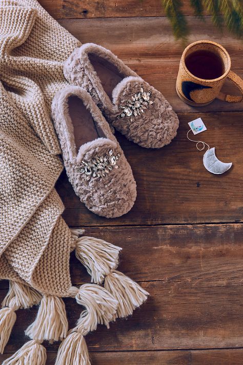 Slumber Party Loafer Slippers | Free People Closed Toe Heels, Loafer Slippers, Learn How To Crochet, Slumber Party, Skin Care Gifts, Pajama Party, Slumber Parties, London Fog, Purse Strap