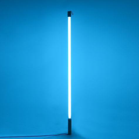 Seletti Fluorescent Light Tube | Wall Lights | Lighting | Heal's Neon Tube Lights, Fluorescent Tube Light, Hall Ideas, Light Tube, Modern Contemporary Furniture, Blue Lantern, Loft Ideas, Round Lamp, Led Light Design