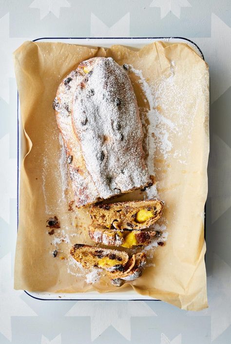 Marzipan Stollen, Chocolate Banana Bread Recipe, Tea Loaf, Bread And Butter Pudding, Chocolate Banana Bread, Mary Berry, Indulgent Desserts, Latest Recipe, Inspired Recipes