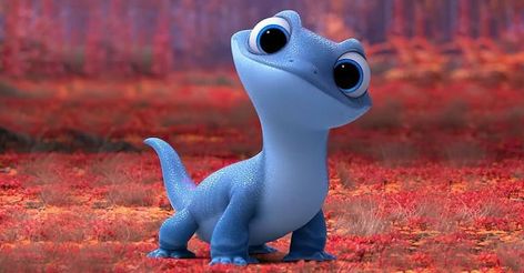 Frozen 2 Underused Its Most Popular New Character (& Disney Knew It) Frozen Lizard, Fire Spirit, Character Disney, The Lizard, New Character, Frozen 2, Disney Drawings, Too Late, Most Popular