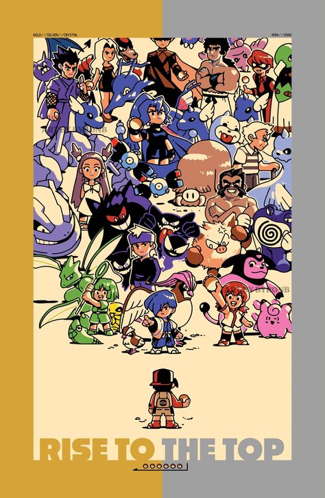 Pokemon Video, Pokemon Heart Gold, Best Pokemon, Pokemon Platinum, Rise To The Top, Pixel Art Pokemon, Pokemon Poster, Pokemon Backgrounds, Gold Pokemon