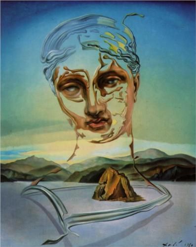 Birth of a Divinity (1960) - Salvador Dali Salvador Dali Artwork, Dali Artwork, Salvador Dali Paintings, Salvador Dali Art, Dali Paintings, Dali Art, Surrealism Painting, Salvador Dali, Art Movement