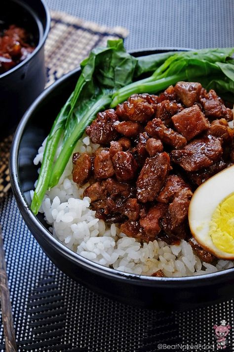 Mongolian Recipes Authentic, Braised Pork Rice, Food Reference, Taiwanese Cuisine, Asian Recipe, Mapo Tofu, Taiwan Food, Taiwanese Food, Bowl Recipes