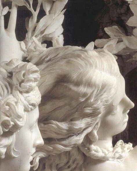 Gian Lorenzo Bernini, 1598-1680. Algunas de sus esculturas (marmol) Bernini Sculpture, Gian Lorenzo Bernini, Greek Statues, Marble Statues, Marble Sculpture, Fantasy Aesthetic, Art Pop, White Aesthetic, Greek Mythology