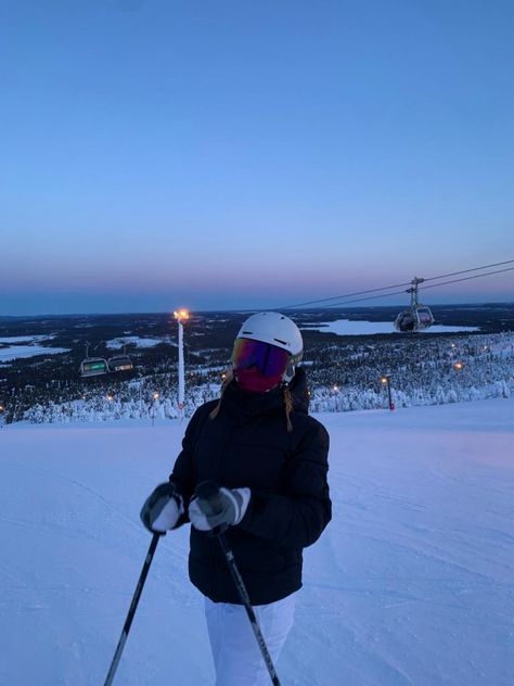 skiing aesthetic, ski trip, winter, lapland finland Skiing In Finland, Lapland Skiing, Skiing Finland, Disney Comedy, Finland Aesthetic, Skiing Aesthetic, Lapland Finland, Ski Season, Winter Vibes