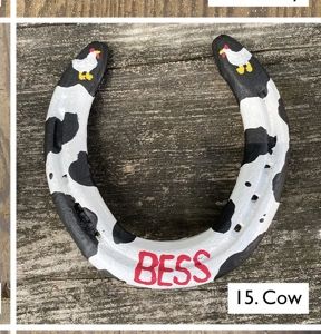 Painted Horseshoes Ideas, Horse Shoe Painting, Painted Horseshoes, Horseshoe Crafts Diy, Hair Keepsake, Horse Farm Ideas, Horseshoe Crafts Projects, Horse Camp, Color Me Mine