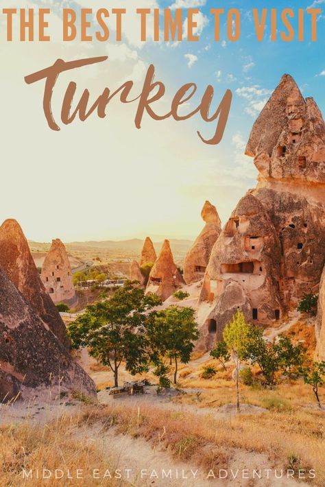 Plan your vacation to Turkey these are the best times of year for visiting the key tourist locations in Turkey | The best time to visit Turkey | Turkey vacation planning | When to go to Turkey | Family Travel in the Middle East Turkey Middle East, Turkey Coast, Turkey Vacation, Visit Turkey, Turkey Country, Country Holiday, Vacation Planning, Turkey Travel, Family Adventure