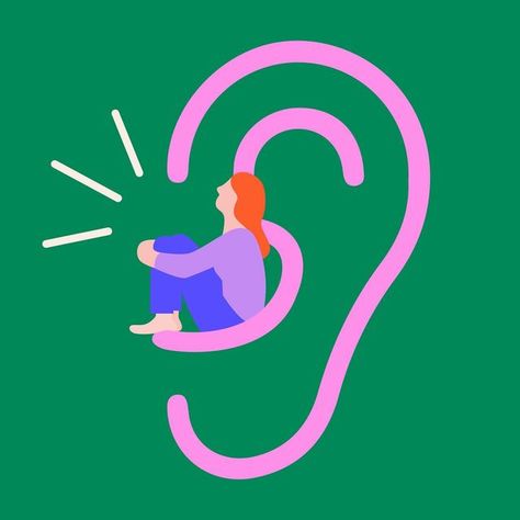 beck feiner on Instagram: "Sometimes all a person wants is an empathetic ear; all he or she needs is to talk it out. Just offering a listening ear and an understanding heart for his or her suffering can be a big comfort. The smallest act of caring has the potential to turn a life around. 🌈👂🏻 Illustration I did for @be.a.mensch" Self Talk Illustration, Understand Illustration, Hearing Illustration, Listening Illustration, Comfortable Illustration, Connections Illustration, Talk Illustration, Ear Illustration, Ears Illustration