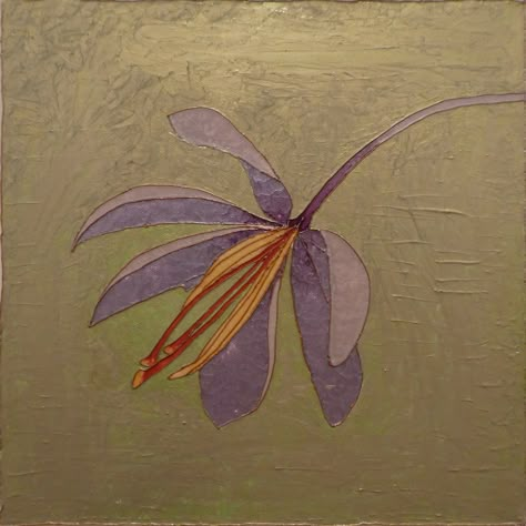 Contemporary Art: Liquid Deco Painting. Background: Showing a purple flower of Crocus sativus, also known as Saffron Crocus in tea green abstract background. Saffron Crocus Tattoo, Saffron Painting, Saffron Flower Tattoo, Diwali Dinner, Reduction Print, Saffron Crocus, Crocus Sativus, Saffron Flower, Leo Moon