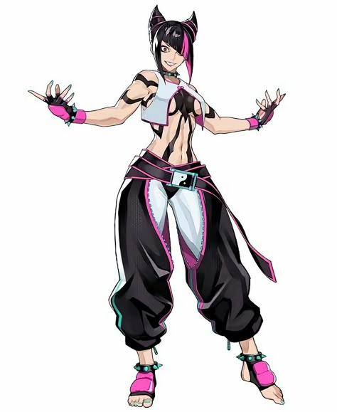 Street Fighter 6 Juri Han, Juri Han Wallpaper, Juri Street Fighter Art, Juri Street Fighter 6, Juri Sf6, Street Fighter Juri, One Eye Covered, Han Juri, Juri Street Fighter