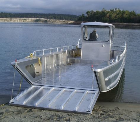 Landing Craft Boat, Oyster Farming, Aluminium Boats, Aluminum Boats, Marine Design, Offshore Boats, Boat Shed, Small Sailboats, Dual Sport Motorcycle