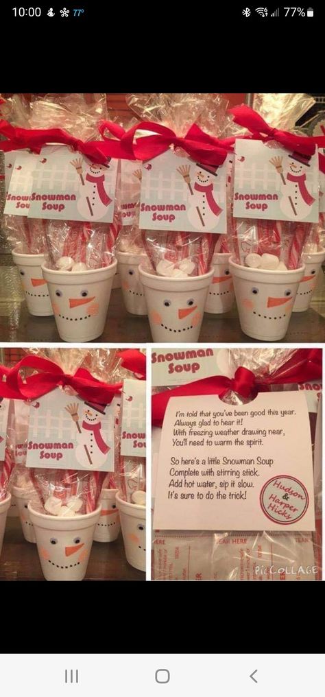 Legend Of The Candy Cane, Schnee Party, Candy Cane Legend, Candy Cane Cards, Snowman Soup, Coworkers Christmas, Special Christmas Gift, Christmas Gifts For Coworkers, Candy Crafts