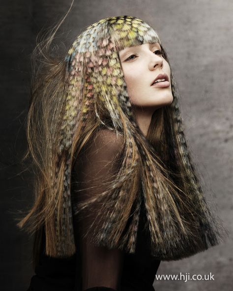 Angelo Seminara Picture Eight Angelo Seminara, Exotic Hair Color, Exotic Hairstyles, High Fashion Hair, Hair Stenciling, Avant Garde Hair, Editorial Hair, Hair Styles 2014, Creative Hair