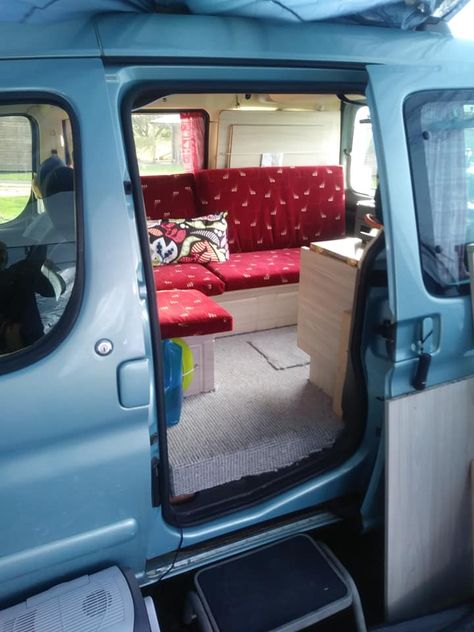 Citroen Berlingo Micro Camper Conversion Ideas | Van Website Citroen Berlingo Camper Conversion, Microcamper Berlingo, Berlingo Camper Conversion, Citroen Berlingo Camper, Mini Van Camper, Micro Camper Van, Mini Camper Van, Camper Conversion Ideas, Ford Transit Connect Camper