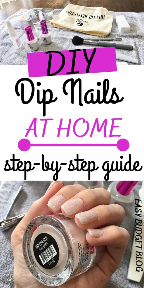 Dip Nails At Home, Diy Dip Nails, Diy Dip Powder, Daisy Patterns, Revel Nail Dip Powder, Revel Nail Dip, Dip Manicure, What I Like About You, Dip Nail