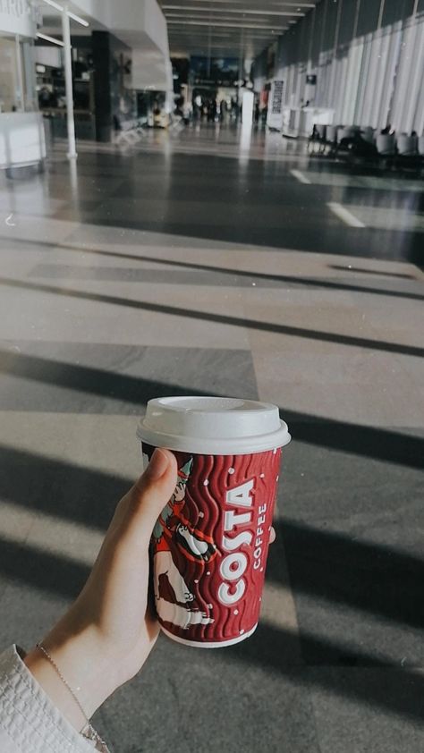 red building airport coffee costa aestethic winter christmas snowman Costa Coffee Aesthetic, Costa Coffee, 2023 Vision, Coffee Aesthetic, Dream Life, Aesthetic Pictures, Coffee Shop, Vision Board, Coffee