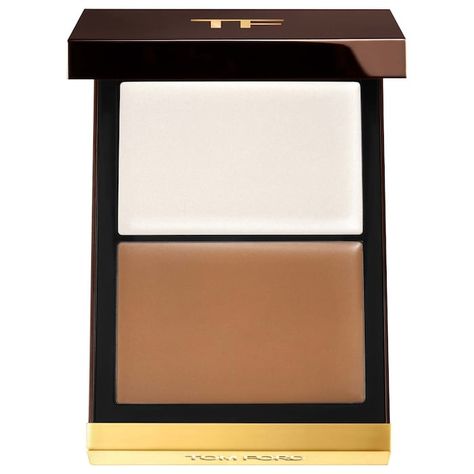 Shade and Illuminate Cream Face Palette - TOM FORD | Sephora Tom Ford Shades, Tom Ford Beauty, Moringa Oil, Cream Contour, Contour Palette, Finishing Powder, Botanical Oils, Foundation Brush, Diffused Light