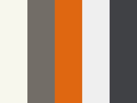 "Dark Orange Pallet" by AnthGray23 branding, organge grey brand Grey Orange Color Palette, Orange Pallet, Boys Bedroom Paint Color, Pallet Color, Beach Color Palettes, Boys Bedroom Paint, Flat Color Palette, House Paint Color Combination, Grey Office