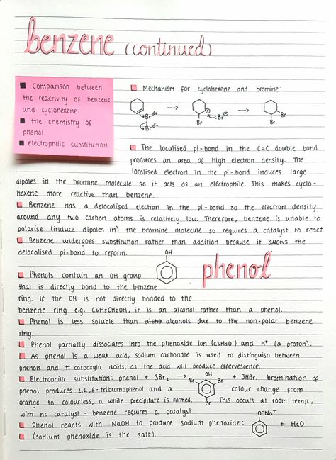 Chemistry Reactions, Organic Chemistry Notes, Organic Chemistry Reactions, Handwriting Inspo, Ideas Apuntes, Nice Notes, Organic Chemistry Study, Study Chemistry, Handwriting Examples