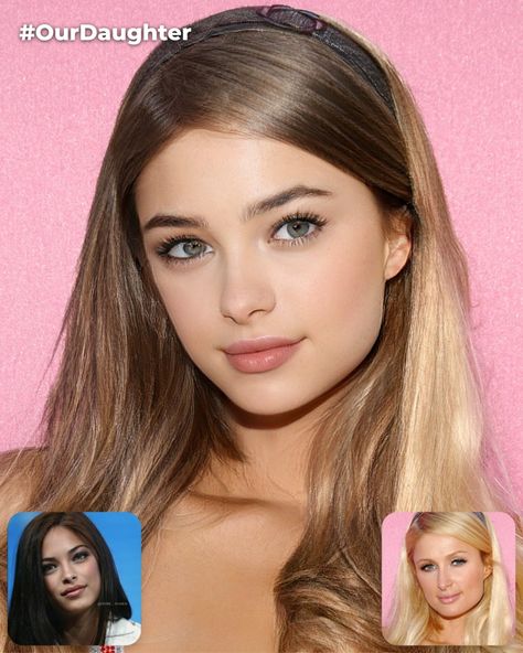 #facemorph #faceapp #facemix Faceapp Morphing, Face Morph, Face References, 4 Characters, Kristin Kreuk, Face Swaps, Patrick Star, Crop Top Outfits, Paris Hilton