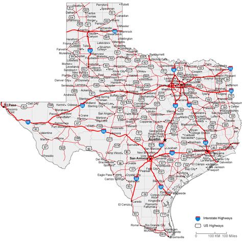 Texas Road Map Texas Map With Cities, Huntsville Texas, Map Of Texas, Texas Things, Katy Texas, Amazing Maps, Loving Texas, Amarillo Tx, Texas Map