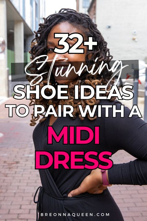 Shoes for a midi dress, What shoes to pair with a midi dress, Best shoes for a midi dress, Stylish shoes for a midi dress, Summer shoes for a midi dress, Complementary shoes for a midi dress, Shoes to match a midi dress, Fashionable shoes for a midi dress, Casual shoes for a midi dress, Formal shoes for a midi dress Shoes For Midi Dress, Shoes To Wear With Midi Dress, Midi Dress Shoes, Shoes To Wear With Dresses, Cocktail Party Attire, Midi Dress Winter, Spring Midi Dress, What Shoes To Wear, Summer Dresses Shoes