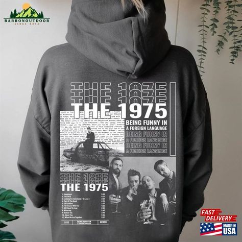 The 1975 T-Shirt Gift Hoodie Classic Check more at https://barronoutdoor.com/product/the-1975-t-shirt-gift-hoodie-classic/ The 1975 Merch, The 1975 T Shirt, The 1975, Unisex Hoodies, Drive, Sweatshirts Hoodie, Fashion Outfits, Sweatshirts, Funny