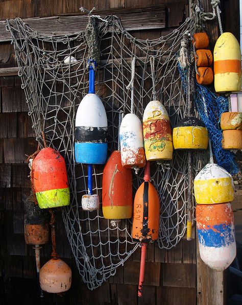 Buoys Art, Buoy Decor, Rockport Massachusetts, Lobster Buoys, Lobster Boat, Lobster Trap, Beach House Wall Art, Seascape Wall Art, Fishing Floats