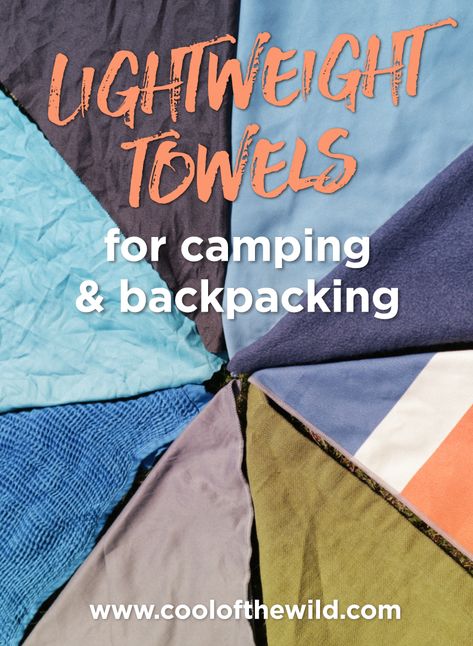 Dry Camping, Camping Towel, Adventure Ideas, Ultralight Backpacking, What To Use, Travel Towel, Camping Recipes, Camping Backpack, Camping Meals