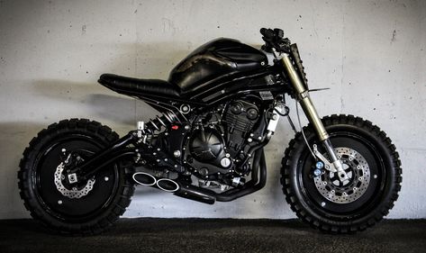 Kawasaki Ninja 650 Custom by Droog Moto Kawasaki Ninja 650 Modified, Modified Bikes, Supermoto Bikes, Kawasaki 250, Custom Built Motorcycles, Tracker Motorcycle, Kawasaki Ninja 650, Ninja 650, Bobber Bikes