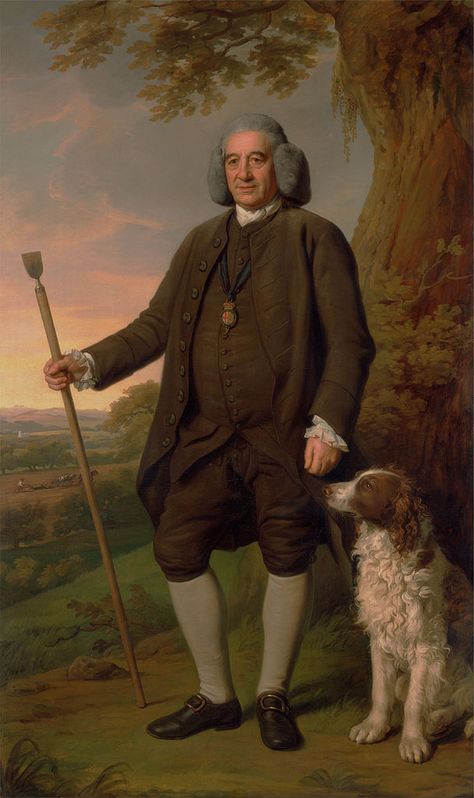 Sir Nathaniel Dance-Holland, 1st Baronet RA (1735-1811)    — Thomas "Sense" Browne, c.1775  :    The Yale Center for British Art at Yale University, New Haven, Connecticut.  USA  (608x1024) Thomas Browne, 18th Century Paintings, 18th Century Clothing, 18th Century Fashion, Century Clothing, Art Uk, British Art, Vintage Dog, Portraits From Photos