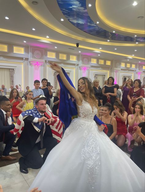 Albanian Wedding Guest Dress, Albanian Wedding Traditions, Albanian Wedding Aesthetic, Albanian Wedding Dress, Bosnian Wedding, Albania Wedding, America Wedding, Albanian Wedding, Wedding Wishlist