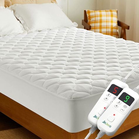 Bed Warmer, Heated Mattress Pad, White King, Twin Blanket, White Queen, Mattress Pads, Mattress Pad, Bed Mattress, California King