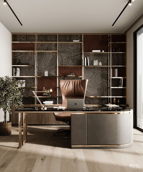 Luxury Office Design Luxury Office Cabin Design, Ceo Office Design Luxury Modern, Luxury Office Design, Seattle Mansion, Executive Office Design Interior, Office Interior Design Luxury, Ceo Office Design, Luxury Office Interior, Italian Office Furniture