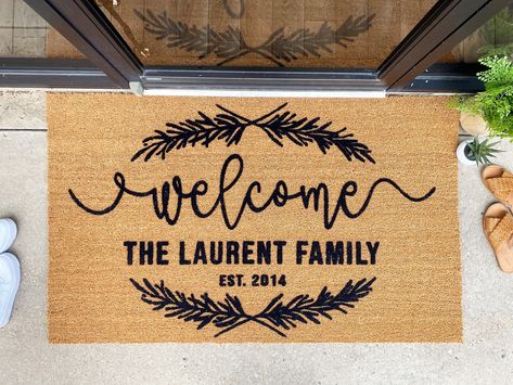 Doormat Personalized, Realtor Client Gifts, Entryway Style, Coir Door Mat, Funny Welcome Mat, Funny Doormats, Coir Doormat, Custom Doormat, Personalized Door Mats