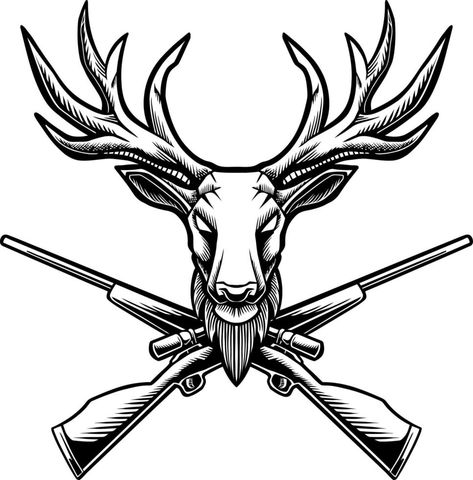 deer hunter logo line art Logo Line Art, Deer Logo, Hunter Logo, Art Advertisement, Line Logo, Deer Hunter, Deer Hunters, Logo Line, Deer Antlers