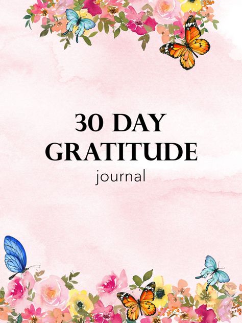 Free Gratitude Journal Printable, Gratitude Journal Free Printable, Journal Free Printable, 30 Days Of Gratitude, Gratitude Journal Printable, Gratitude Prompts, Faith Journal, Gratitude Practice, Gratitude Journal Prompts