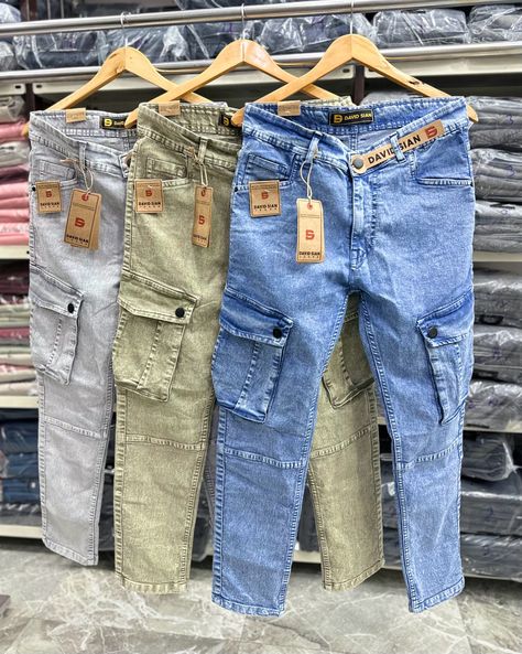 Shree Hari, Jeans Colour, Denim Inspiration, Jacket Suit, Jeans Collection, Trends 2023, Denim Joggers, Kids Pants, Colored Jeans