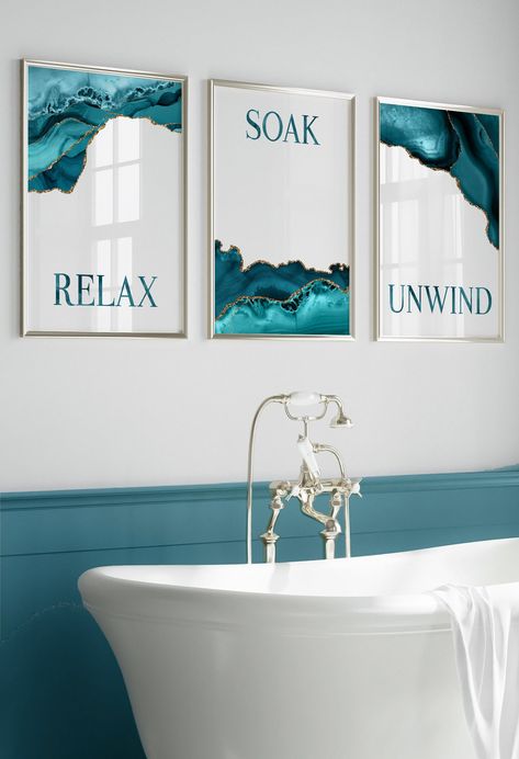 Teal bathroom ideas