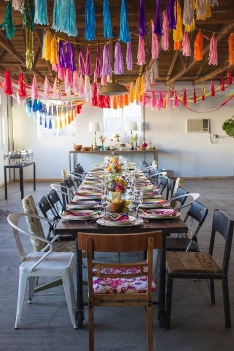 Boda Mexicana, Mexican Party, Fiesta Party, The Ceiling, Party Planner, Diy Party, Party Event, Graduation Party, Party Decoration