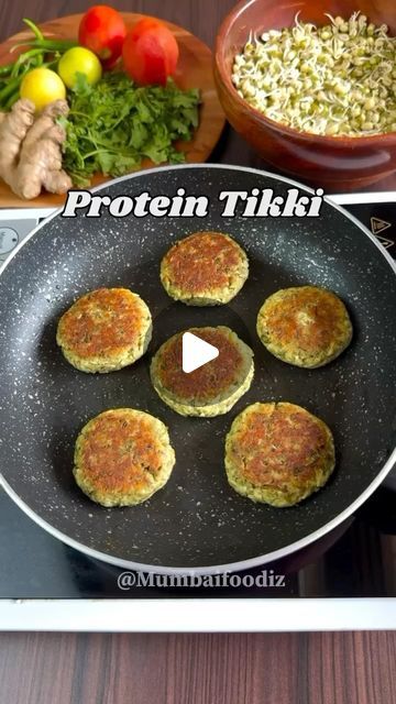 Healthy recipes on Instagram: "🔗 link in bio, go get your complete plant based cook book 😍🥑🍅🥦🌽🍓🌶️🥬🍍🥕🍠 ➡️ follow @quick.healthy.meals.forfamily for daily delicious recipes 🥗🍡🌮 credit @mumbaifoodiz Paneer Protein packed Tikki Recipe Ingredients: • 1 cup sprouted moong Handful of fresh coriander 2-3 green chilies 1/2 inch piece of ginger 1 small onion, finely chopped 1 cup grated paneer Salt to taste 1/2 tsp cumin powder 1/2 tsp crushed coriander seeds 1/4 tsp black pepper 1/4 tsp fennel seeds Oil for frying Instructions: 1. Add the sprouted moong, fresh coriander, green chilies, ginger, and finely chopped small onion to a blender. Coarsely grind the mixture without adding water. 2. Transfer the ground mixture to a bowl. Add the grated paneer, salt, cumin powder, crushed corian Ramzan Recipe, Muscle Repair, Protein Snack, Paneer Recipes, Protein Pack, Recipe Ingredients, High Protein Snacks, Coriander Seeds, Fennel Seeds