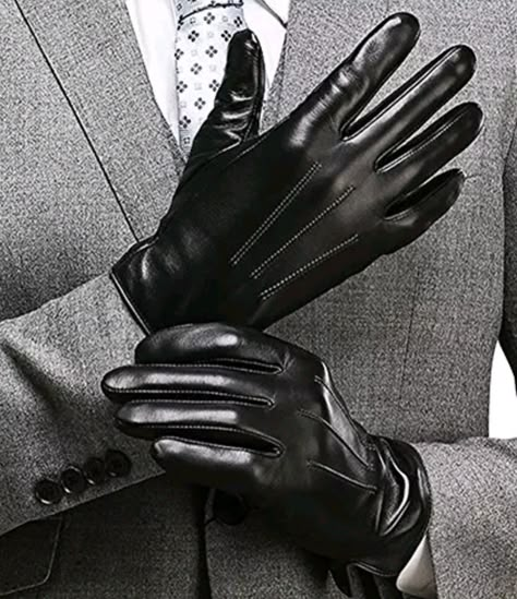 Leather Gloves Aesthetic, Gloves Aesthetic, Sheepskin Gloves, Mrs Hudson, Fashion Gloves, Gloves Fashion, Formal Gloves, Cold Weather Gloves, Black Leather Gloves