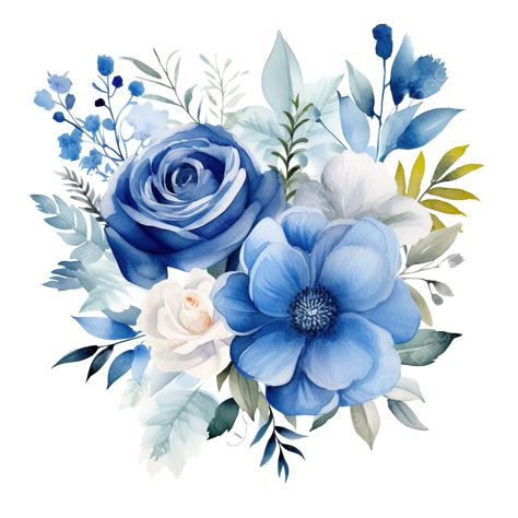 Blue Flower Png, Blue Flowers Background, Blue Flowers Bouquet, Blue Flower Design, Flower Png Images, Floral Png, Cute Laptop Wallpaper, Graphic Design Flyer, Png Floral