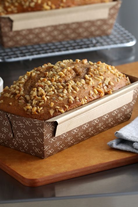 Loaf Packaging, Lemon Poppy Seed Loaf, Bread Loaf Pan, Large Library, Pumpkin Loaf, Bakery Supplies, Edible Icing Sheets, Make Banana Bread, Bread Loaf