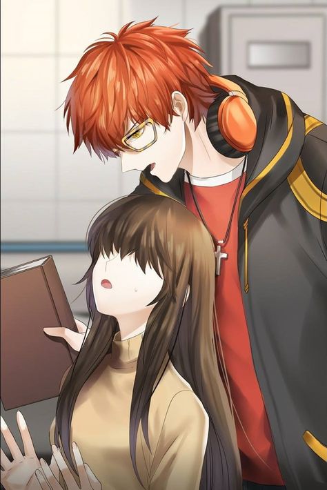 707/Gallery | Mystic Messenger Wiki | FANDOM powered by Wikia Seven Mystic Messenger, Luciel Choi, Mystic Messenger Game, Saeyoung Choi, Mystic Messenger 707, Jumin Han, Shall We Date, The Mystic, Anime Couple