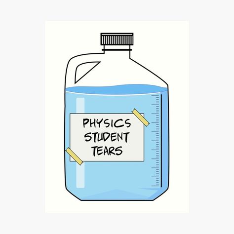 physics student | funny physics student by the-best-quotes | Redbubble Physics Memes Student, Funny Physics Jokes, Physics Notebook Design, Physics Memes Humor, Physics Quotes Funny, Physic Aesthetics, Physics Memes Funny, Physics Stickers Printable, Physics Aesthetic Art