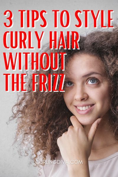 If you've got naturally curly hair, frizz and humidity is your enemy. But there are things you can do to avoid getting your hair frizzy. Check out our curly hair styling tips and tricks to style your hair without the frizz. #curlyhair #frizz #hairhacks Hair Mask 4c Hair, Hair Diy Ideas, Tips For Frizzy Hair, Damaged Hair Mask, Healthy Hair Hacks, Products For Short Hair, Long Hair Care Tips, Cantu Hair, How To Balayage