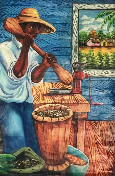 Dominican Republic Tattoo Ideas, West Indies Art, Dominican Art, Indie Photos, Puerto Rico Art, Haitian Art, Caribbean Art, Original Paintings For Sale, African Art Paintings