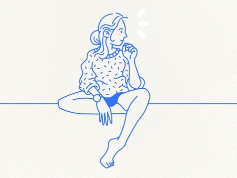 Sitting Pose  by Ryan Putnam Minimalist Picnic, Sitting Illustration, Pose Study, Brush Pen Art, 포트폴리오 레이아웃, Sitting Pose, Sitting Poses, Woman Sitting, People Illustration