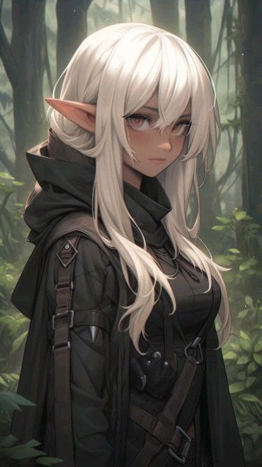 Elf Characters, Anime Elf, Elves Fantasy, Female Elf, Elf Art, Black Anime Characters, Game Character Design, Exploring The World, Dnd Characters